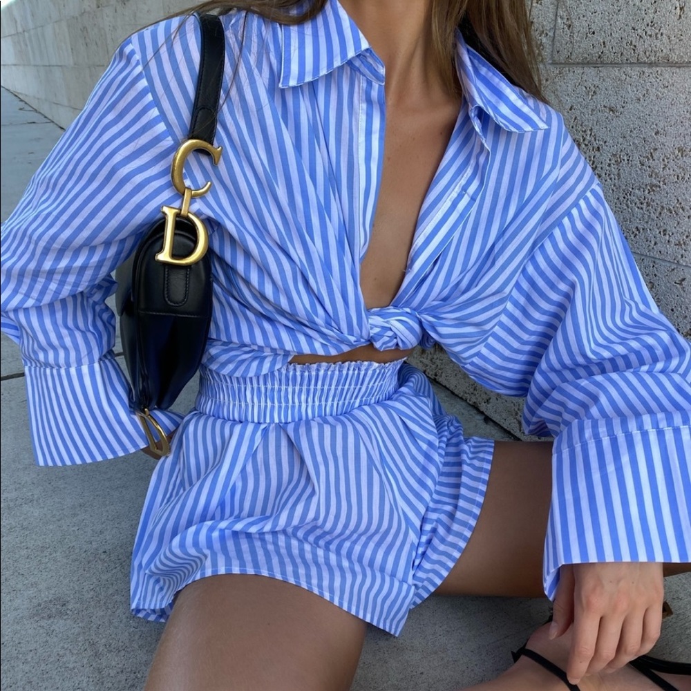 Lioness Boyfriend Shirt & Shorts Set